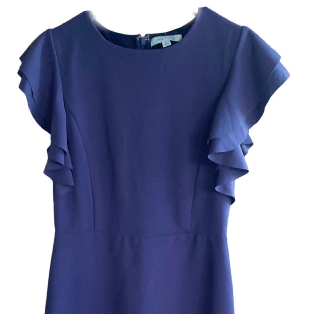 She & Sky Knee Length Dress with Tags